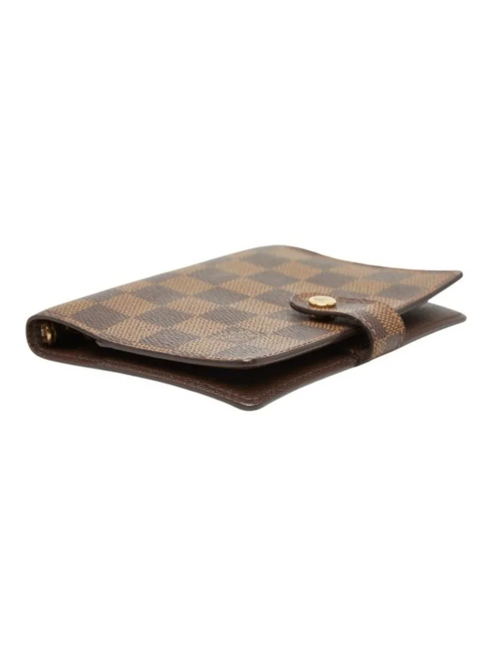 Louis Vuitton Damier Agenda PM Notebook Cover Brown Leather